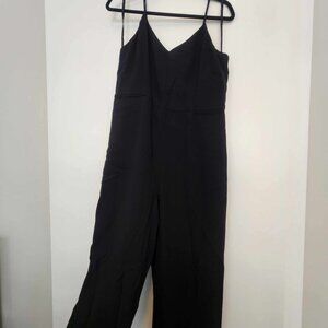 The Essential Jumpsuit By Anthropologie in Black with Pockets - Size 8 - New!